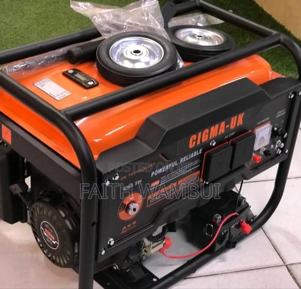 New Cigma Generator Machine/ Gasoline 7kva Generator Machine - main view
