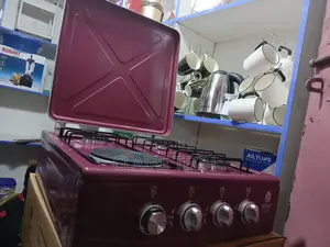 Nunix 4 Burner Electric Table Top Cooker 3+1 Gas Cooker