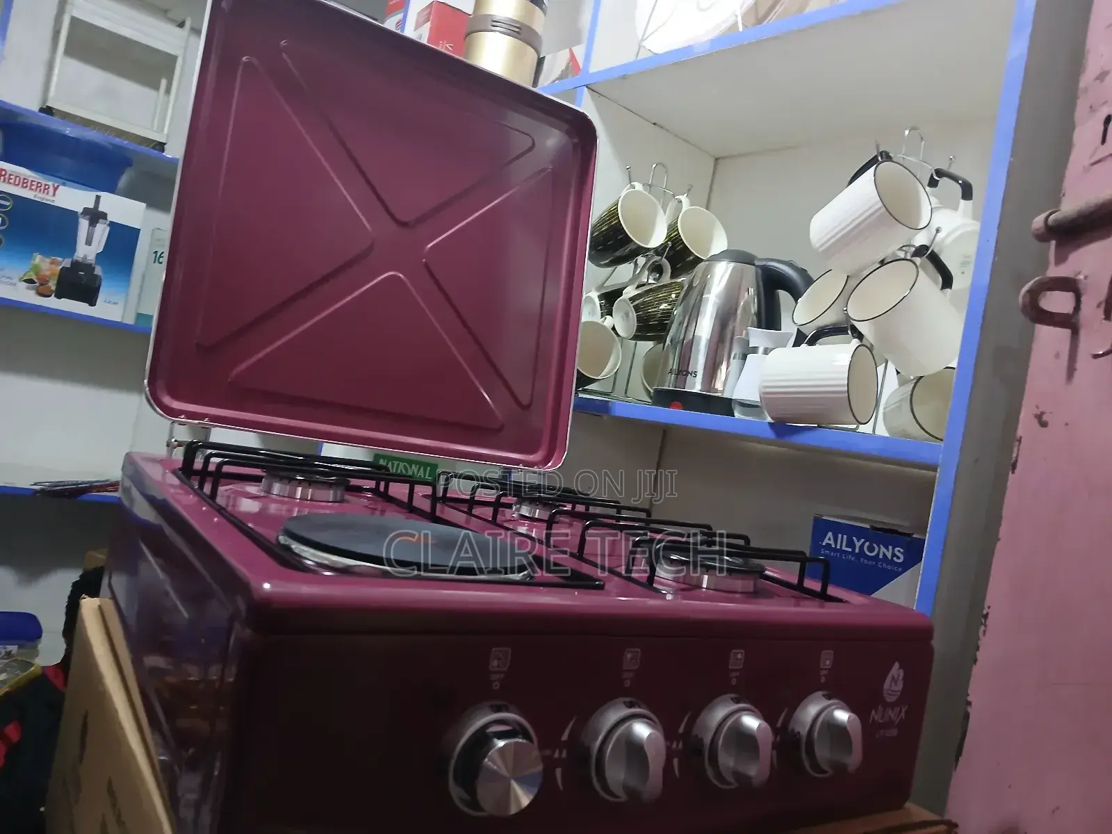 Nunix 4 Burner Cooker Stove Electric Hot Plate (3+1)