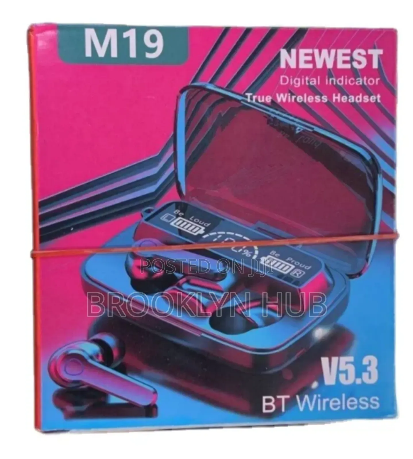 M19 Ear Buds, High-quality Sound Output