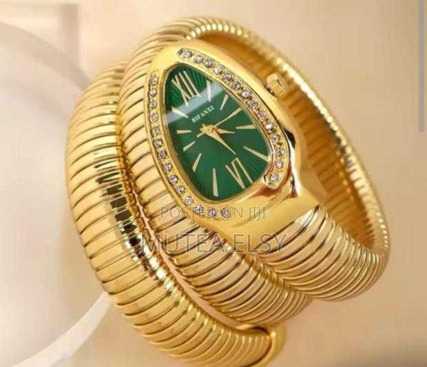 Gold Silver Ladies Spiral Watches - thumbnail 2
