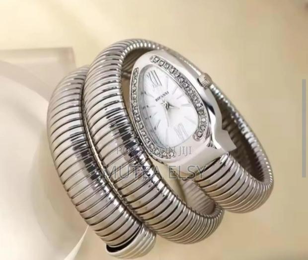 Gold Silver Ladies Spiral Watches - thumbnail 4