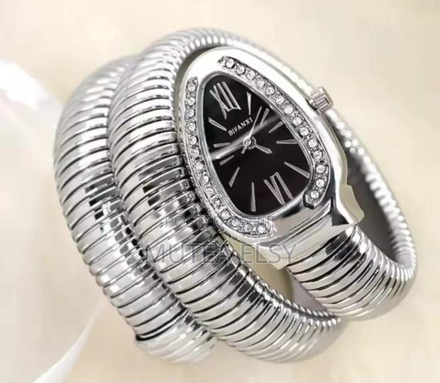 Gold Silver Ladies Spiral Watches - thumbnail 5