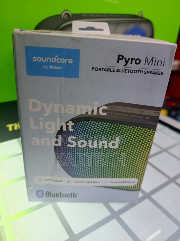 Soundcore Pyro Mini Bluetooth Speaker With RGB Light