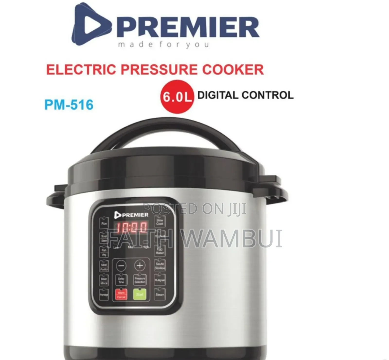 Premier Electric Pressure Cooker/ Pressure Cooker Electric