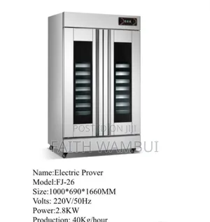 26 Pan Electric Prover / New 26 Pan Electric Prover Machine