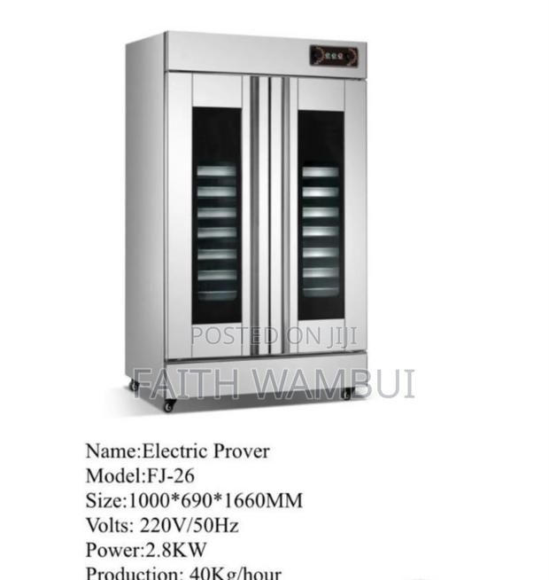 26 Pan Electric Prover / New 26 Pan Electric Prover Machine - main view