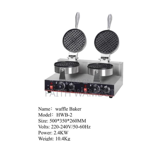 Double Waffle Maker Machine/ Commercial Waffle Maker - main view