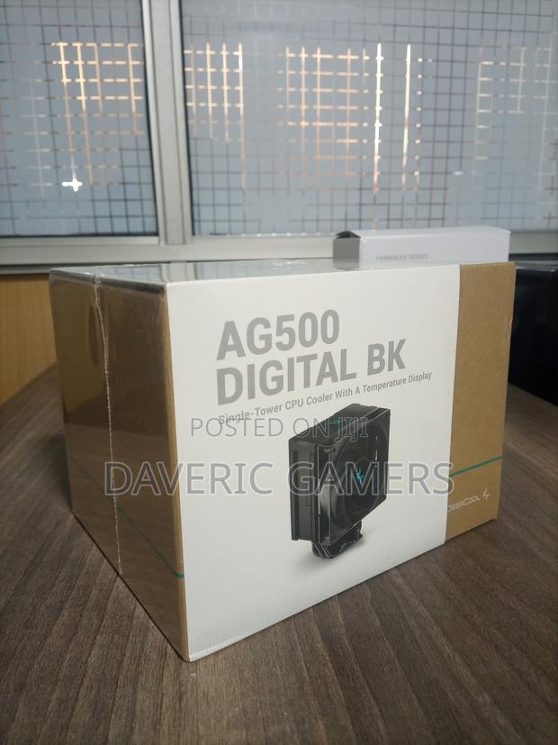 Deepcool Ag500 Digital Cpu Cooler With Temperature Display - thumbnail 3