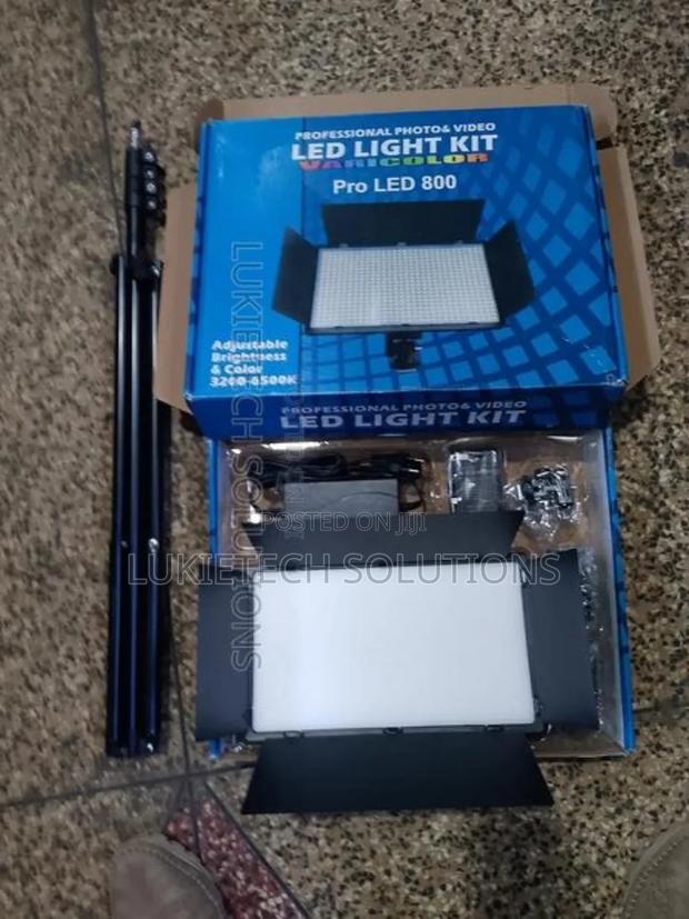 Pro 800 + Led Light Kit,Power Video/Photos Lighting Kit - thumbnail 2