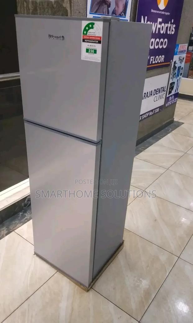 Volsmart 172l Refrigerator – Stylish Silver Finish - main view