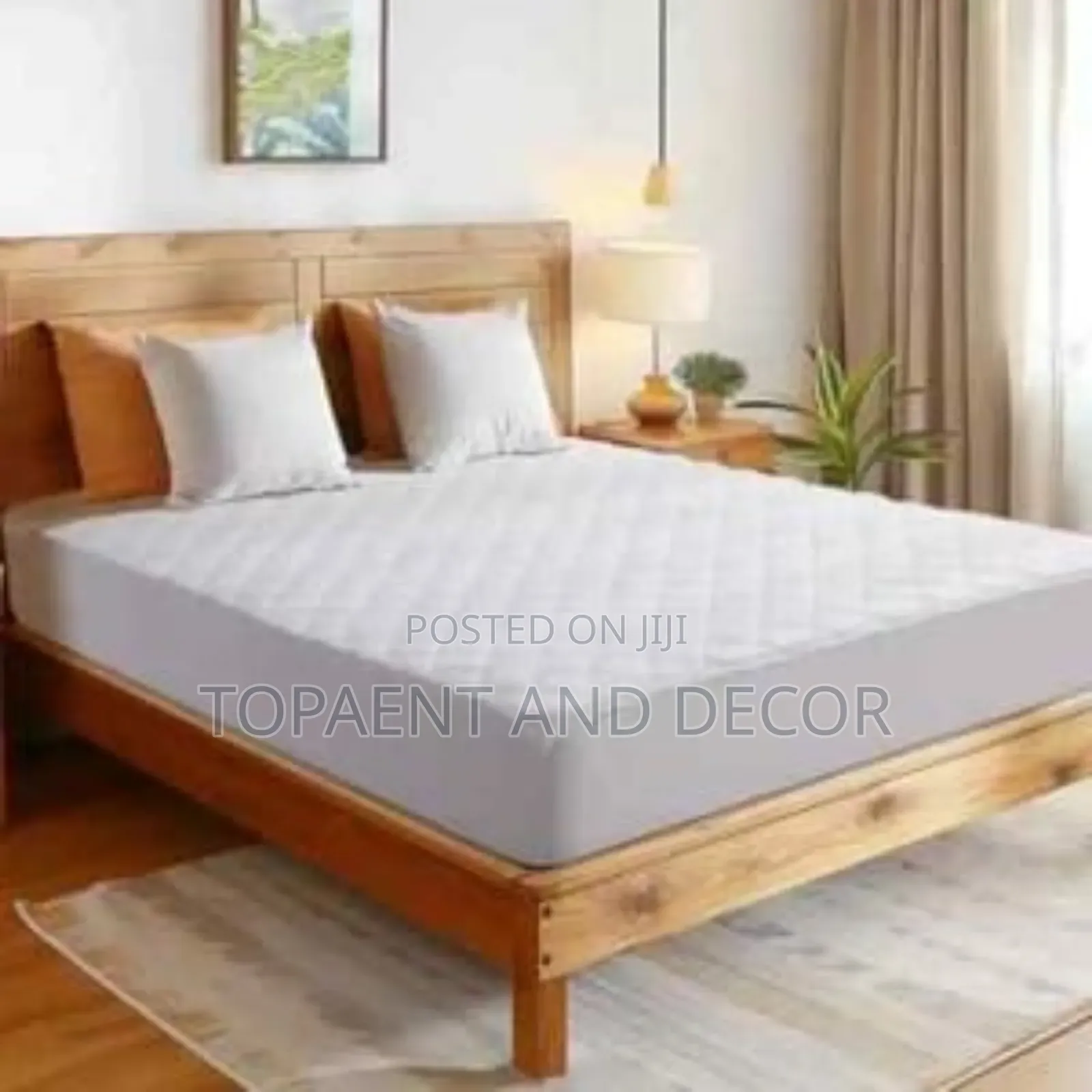 Machine Washable Waterproof Mattress Protector Soft Fabric