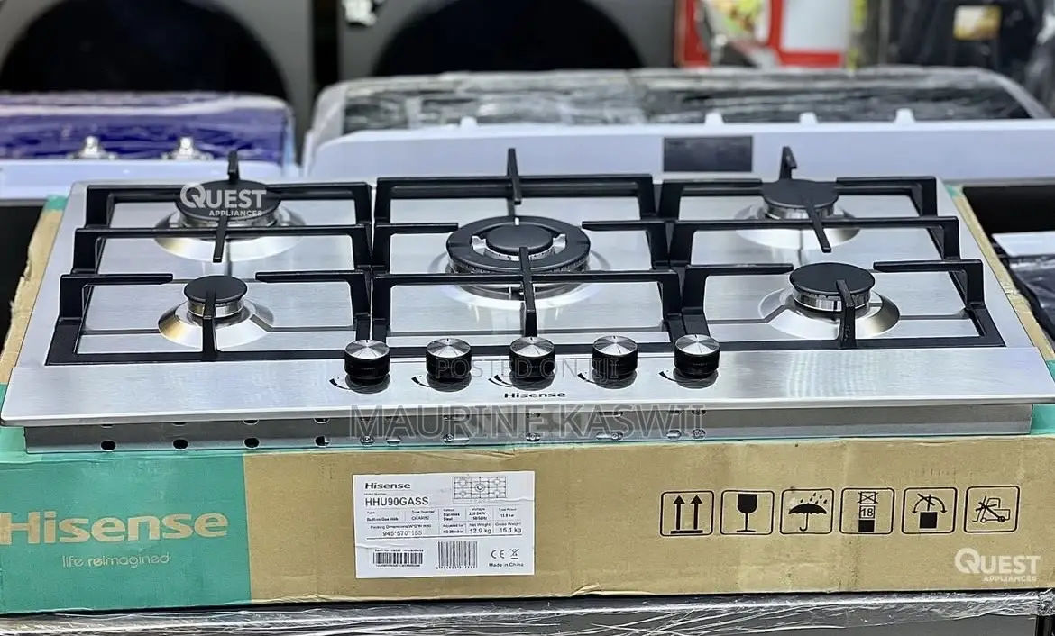 Hisense Inbuilt 90 Cm Hob-Sstainless