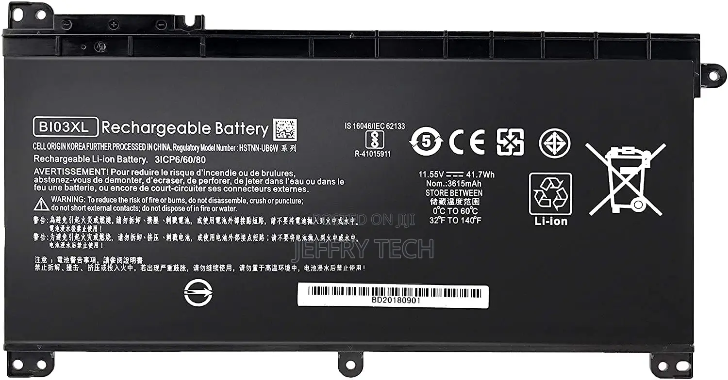 Bi03xl Laptop Battery for Hp Pavilion 13-U014tu 13-U015tu 13