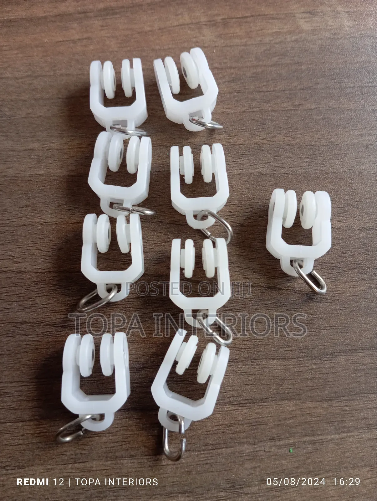 Drapery Plastic Curtain Runners for Curtain Tracks