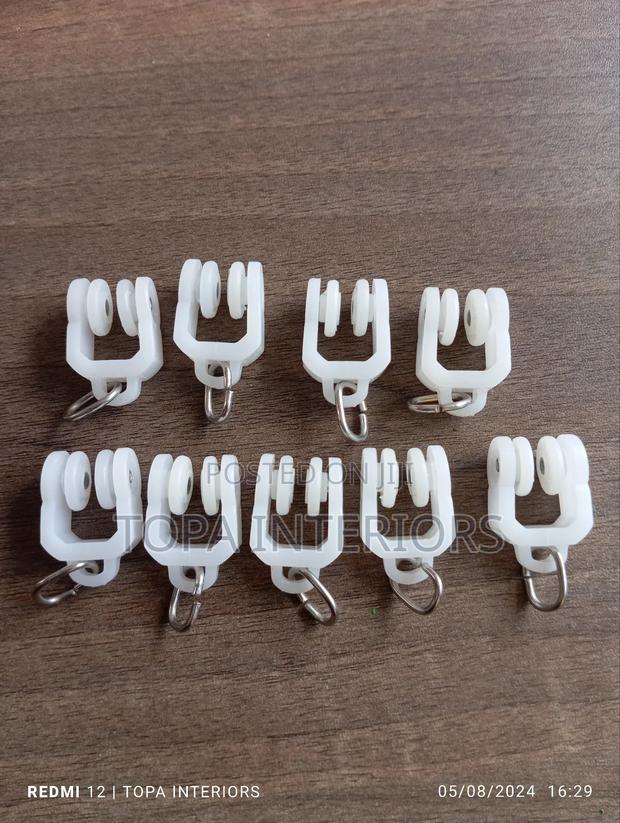 Rail Gliders Drapery Plastic Curtain Runners