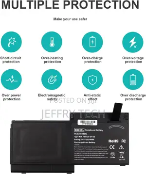 Battery for Hp Elitebook 720 725 G2 820 G1 G2 71