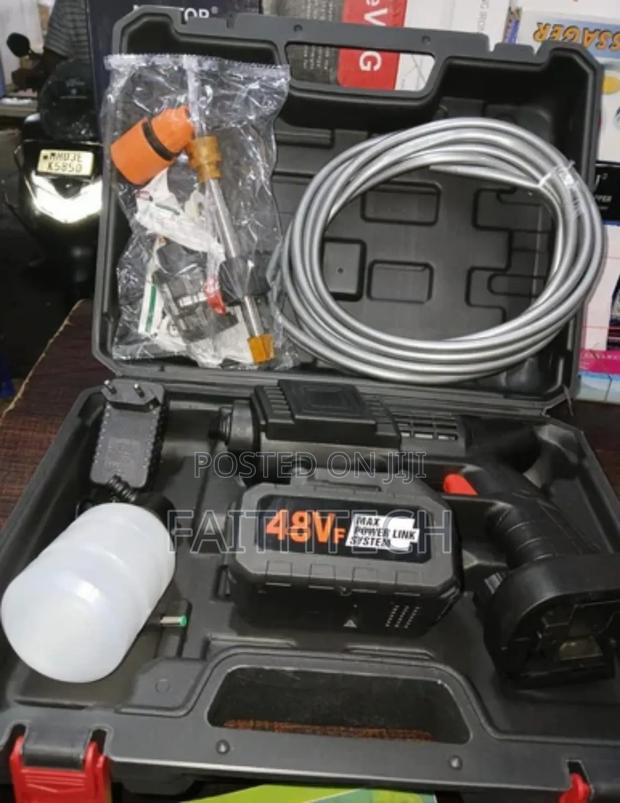 Heavy Duty Car Wash Gun Machine 2 148v Lithium Batteries