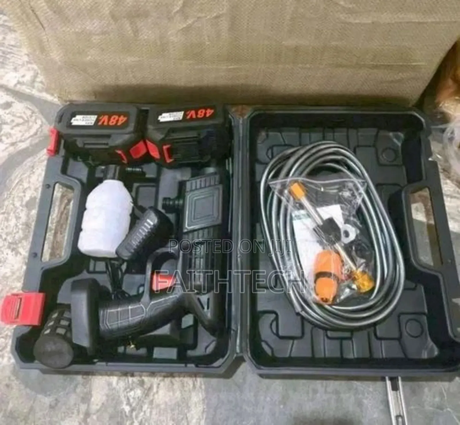 Heavy Duty Car Wash Gun Machine 2 148v Lithium Batteries