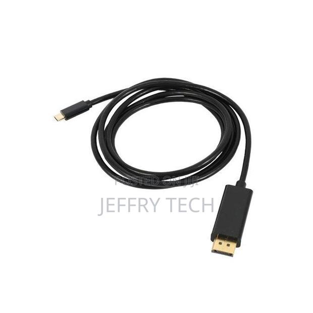 Usbc to Displayport Cable Adapter 6ft Usb 3.1 Type C to Dp - thumbnail 2