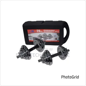 20kg Chrome Dumbbells With Case