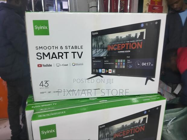 Syinix 43 Inch Smart Android Tv – Frameless Design - thumbnail 4
