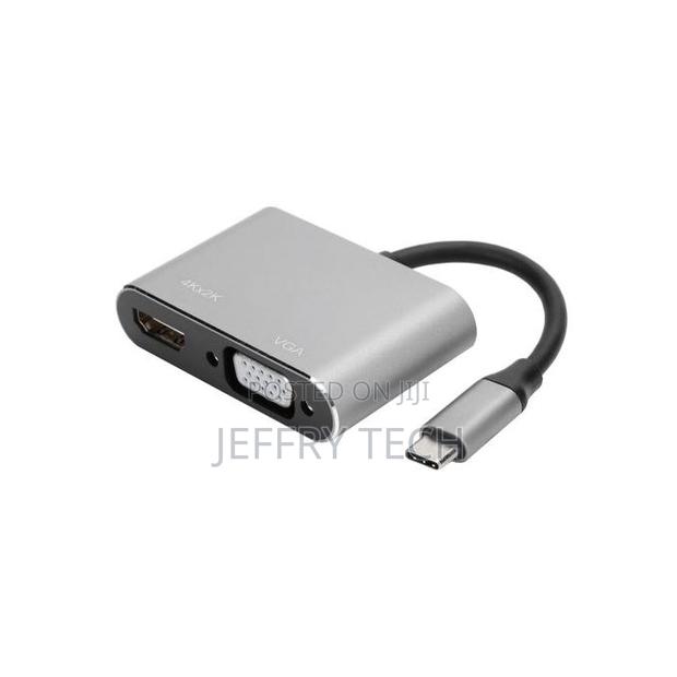 Adapter Typec Hub to Vga Hdmi Dvi Displayport/3.1 Ether - main view