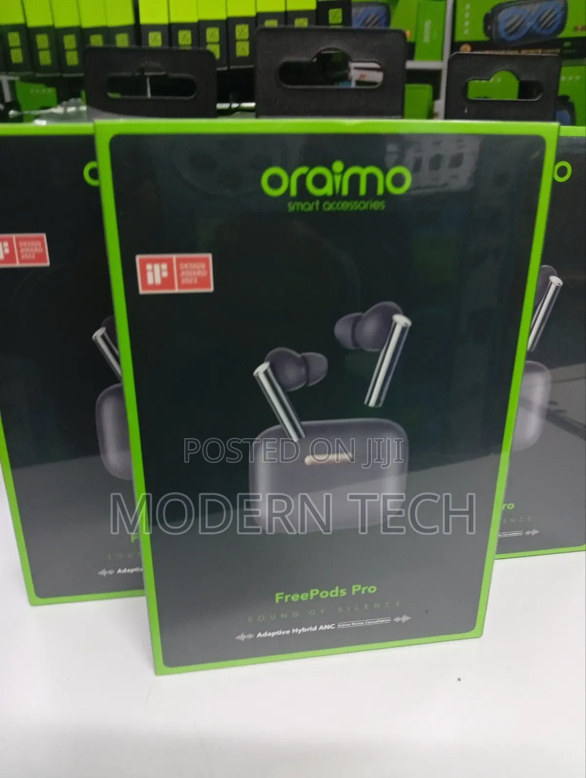 Oraimo Freepods Pro Anc Active Noice Cancellation Earbuds