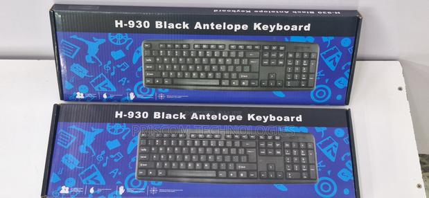 H-930 Black Antelope Wired Usb Keyboard - thumbnail 3