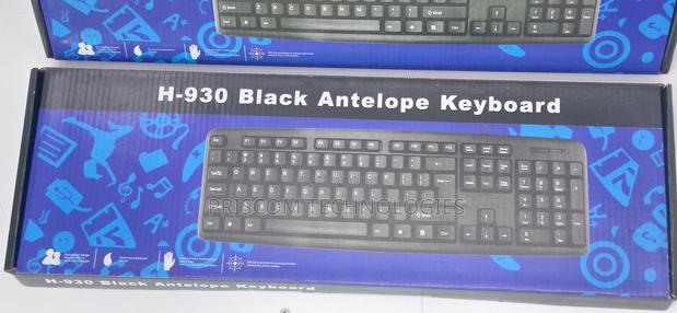 H-930 Black Antelope Wired Usb Keyboard - thumbnail 4