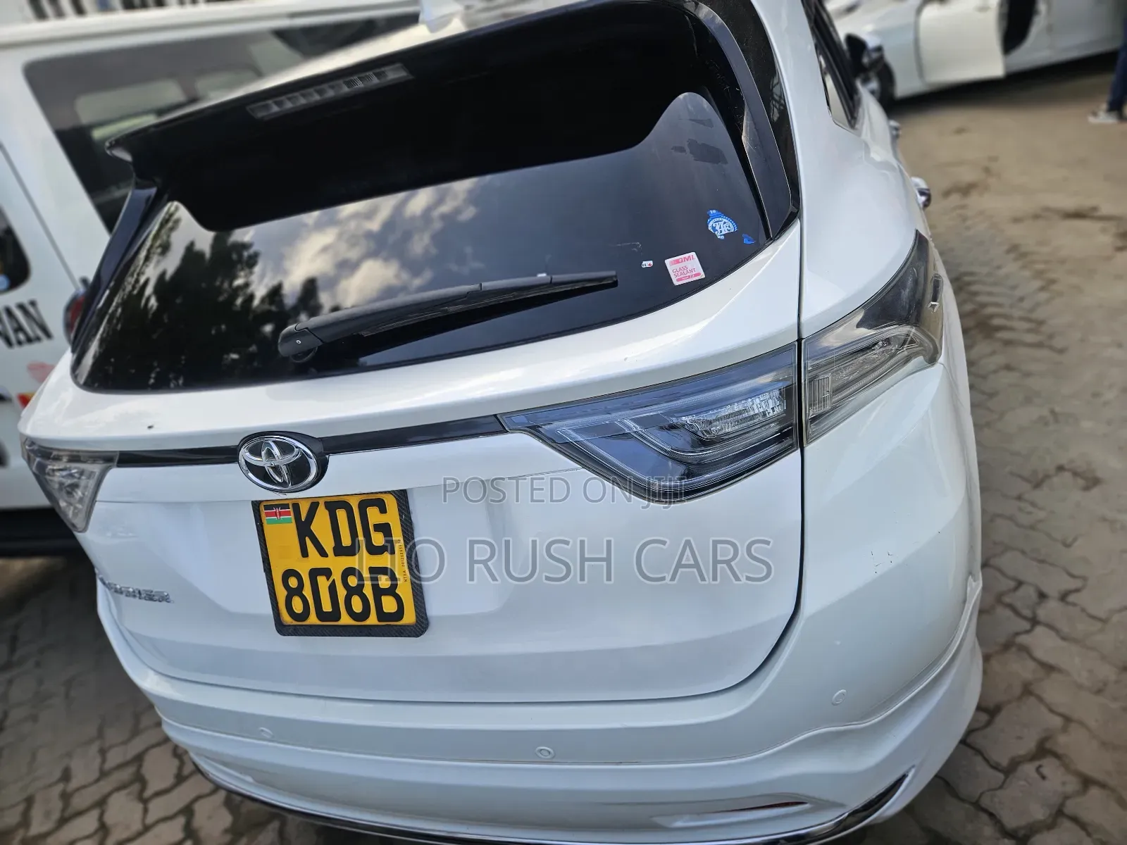 Toyota Harrier 2015 White