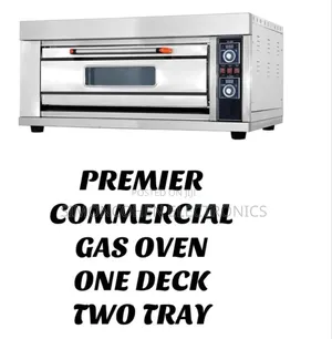 Premier Commercial Gas Oven,One Deck Two Tray