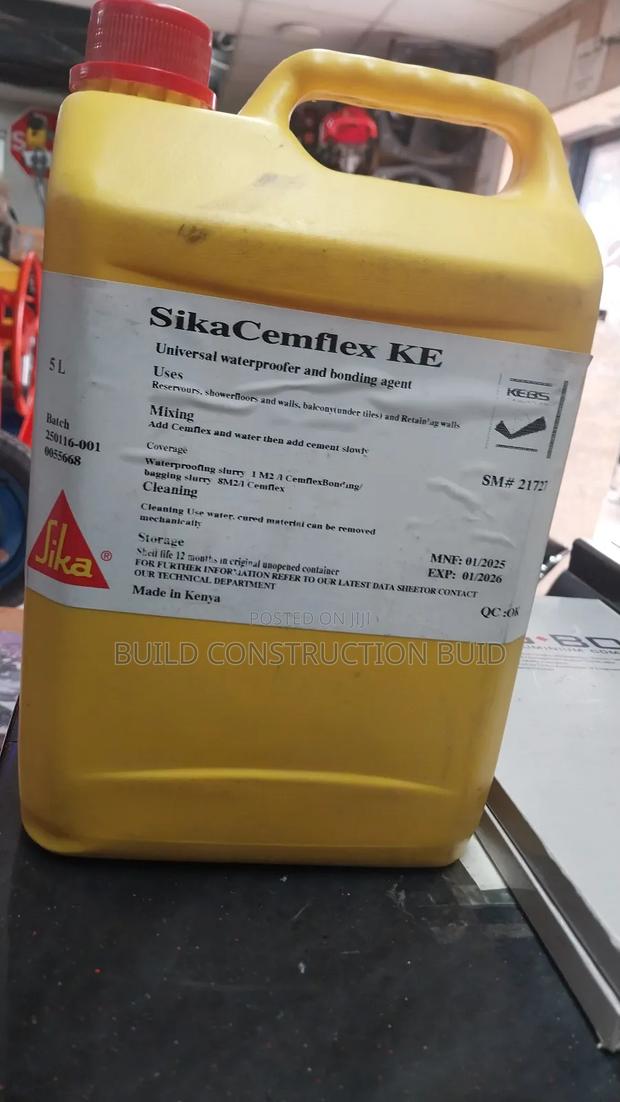 Sika Cemflex for Waterproofing 5 Lits in Kenya. - thumbnail 2