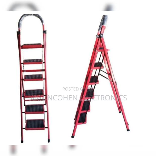 Premier 6 Steps Foldable Ladder - main view