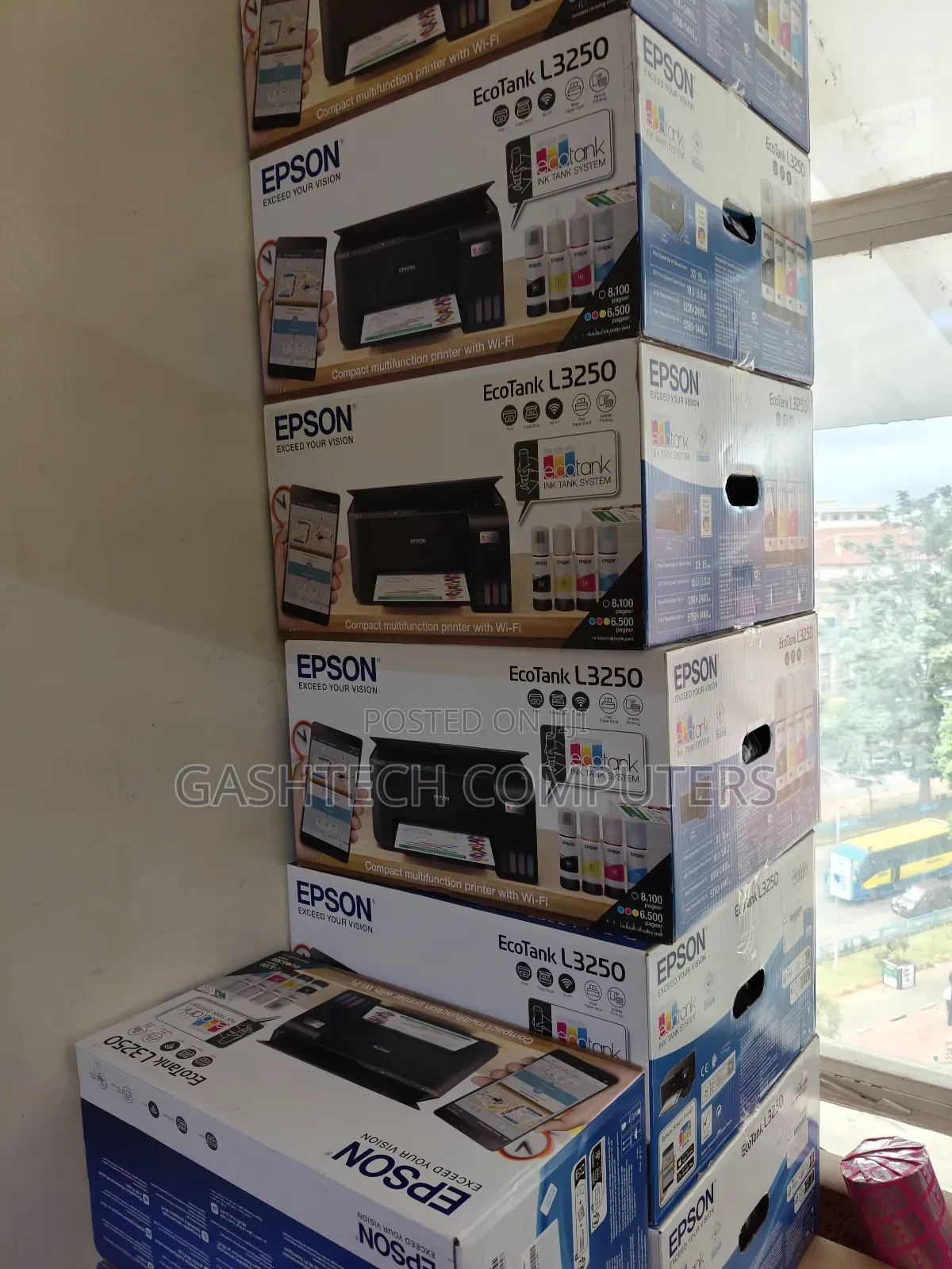 Epson Inkjet L3250 Color Printer `