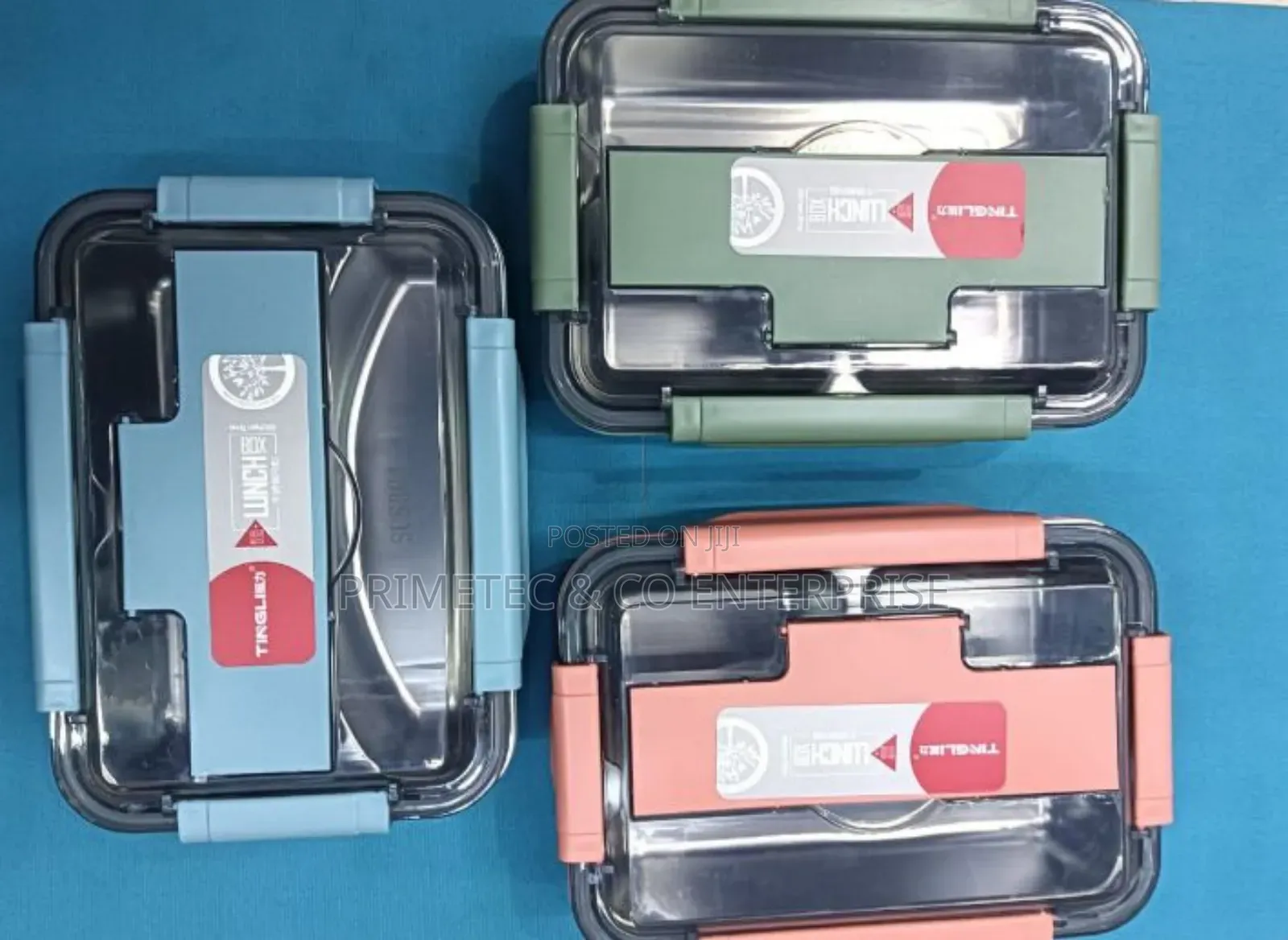 3 Grid Stainless Steel Lunch Box
