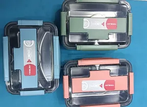 3 Grid Stainless Steel Lunch Box