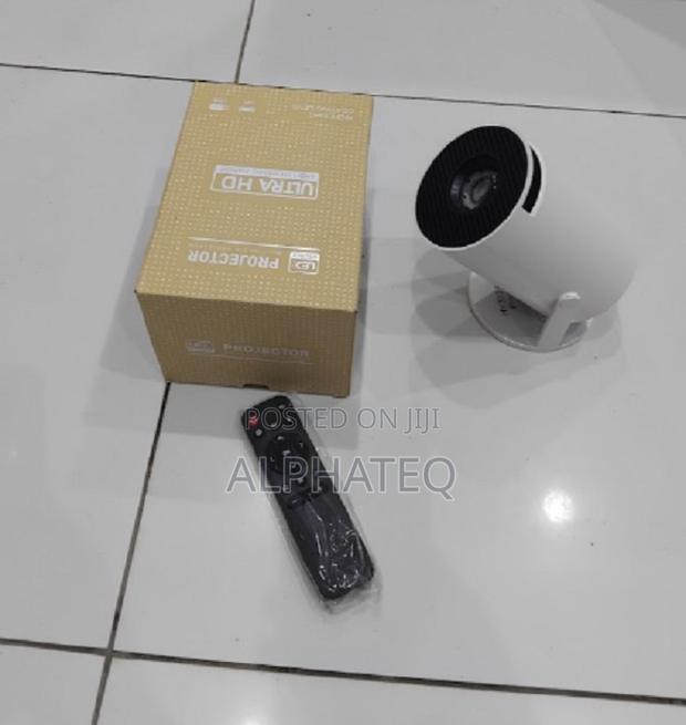 White Hy 300 Pro Android Projector.