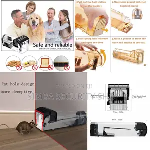 Humane Smart Mouse Trap Rat Catcher Cage Reusable No-Kill