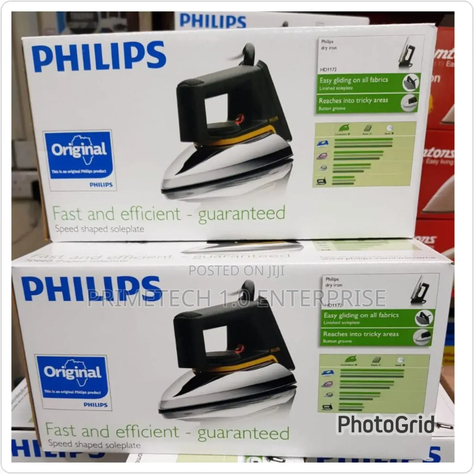 Original Philips Dry Iron Box