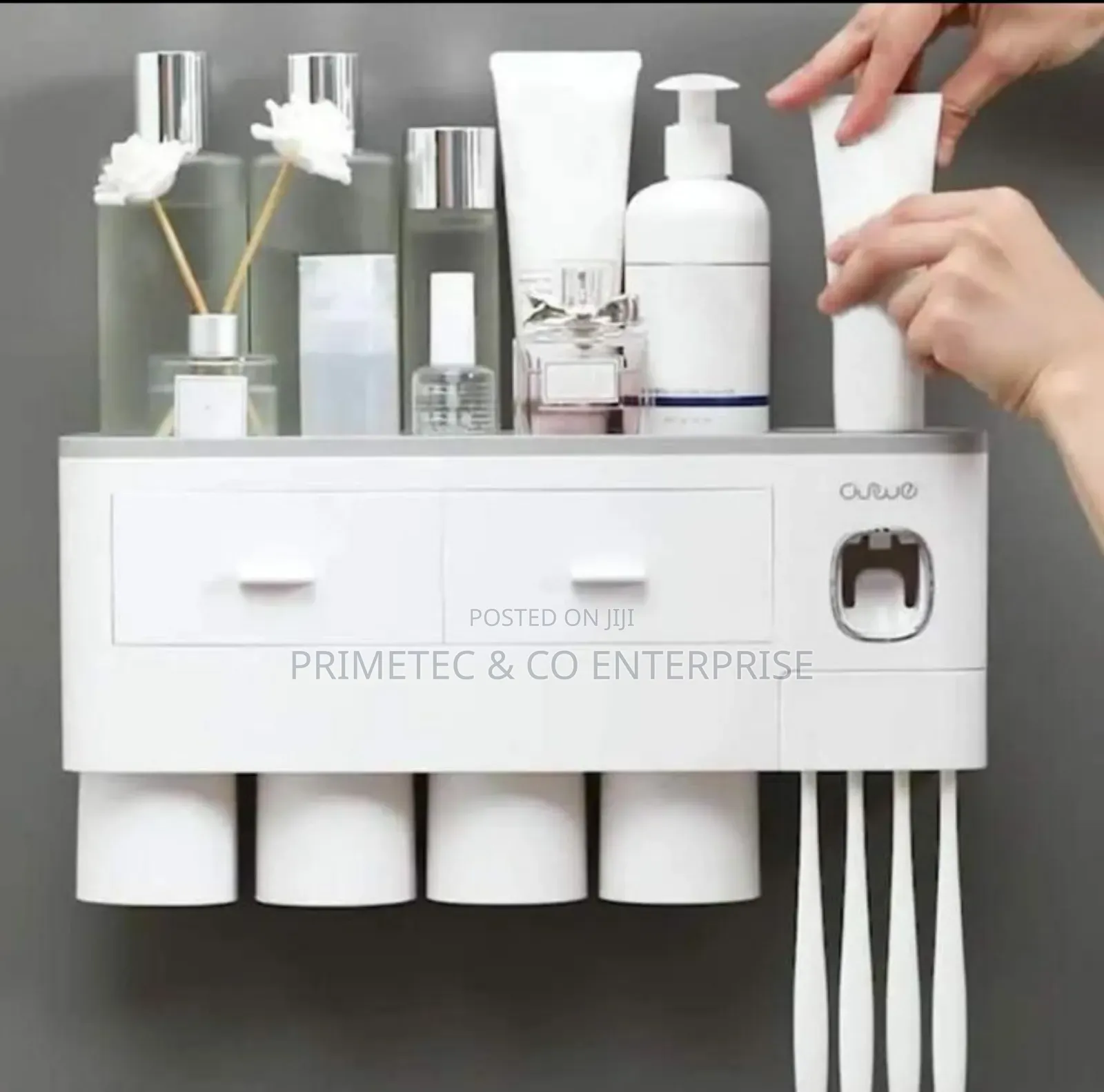 Automatic Toothpaste Dispenser With 4 Cups