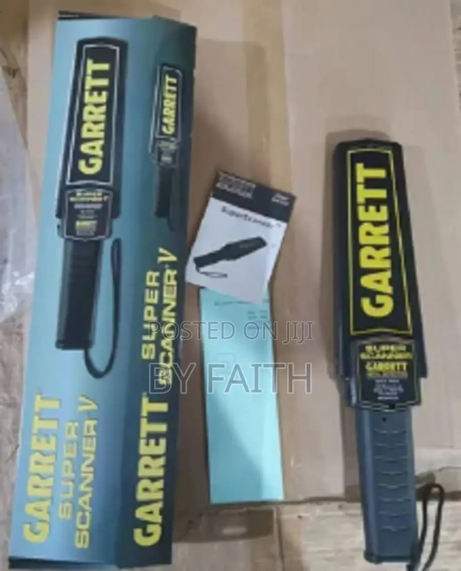 Exceptional Garrett Super Scanner Hand-held Metal Detector