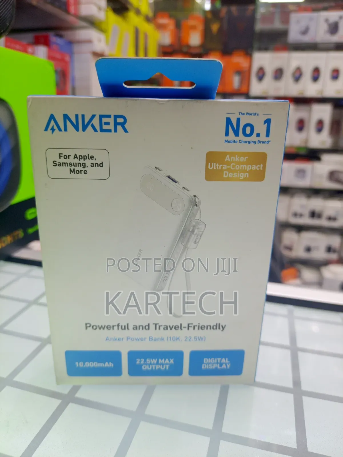 Anker 10,000mah 22.5w Ultra Power Bank