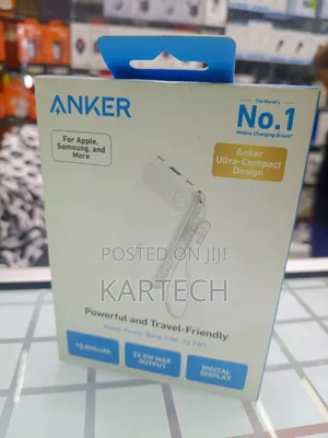 Anker 10,000mah 22.5w Ultra Power Bank