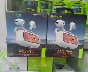 Earpods With Controlling Case.Calus M5 Pro With Anc Features