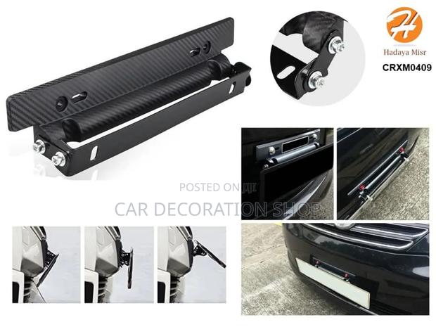 Unique Carbon Design Tiltable Classy Front No Plate Mount - main view