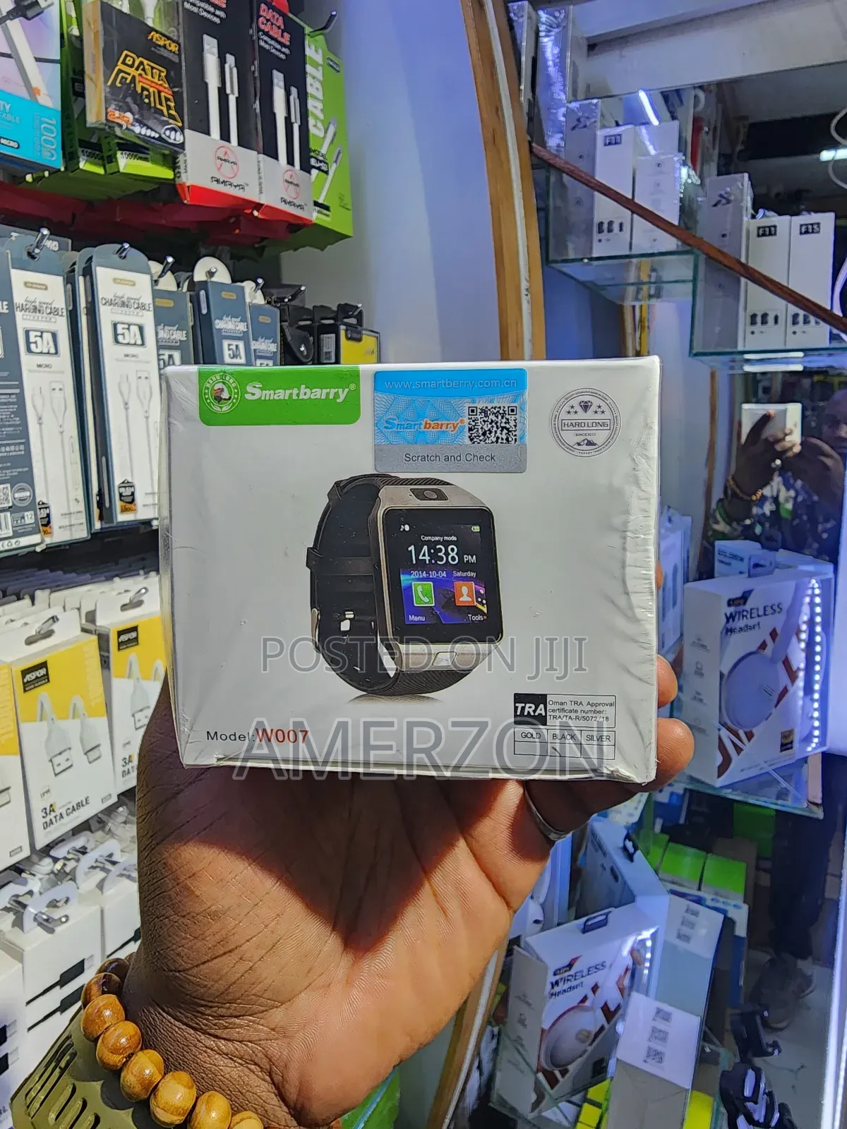 Smart2030 W007 Silver Smartwatch With Sim Support, Sports