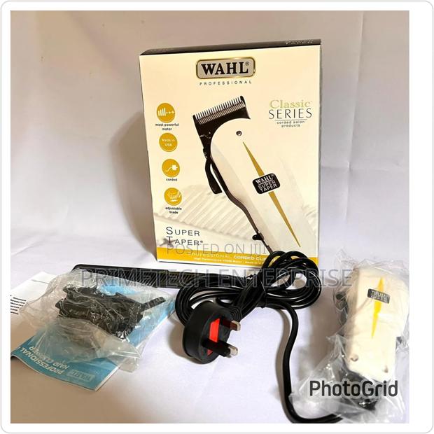 Wahl White Shaving Machine - main view