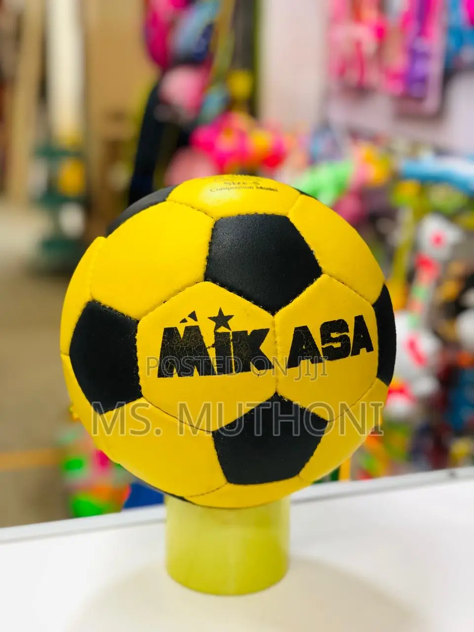  Hand Stitched Mikasa Size 5 Soccer 