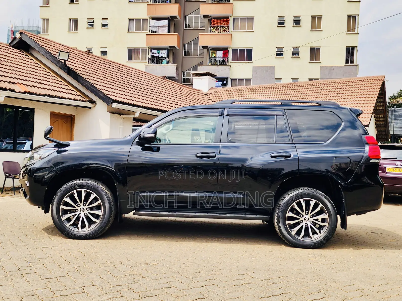 Toyota Land Cruiser Prado 2018 Matt Black